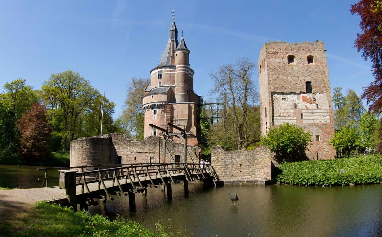 Daken en bebouwing in Wijk bij Duurstede
